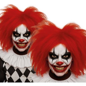 Vörös Bohóc Paróka Felnőtteknek Halloweenre