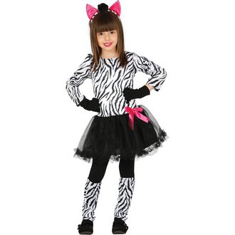 Zebra Jelmez Szett Lányoknak