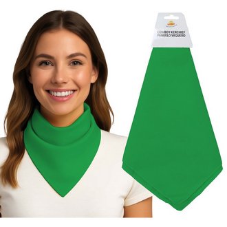 Zöld Bandana Kendő Felnőtteknek