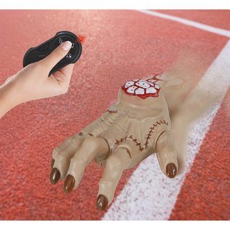 Zombi Sétáló Kéz Távirányítóval Halloweenre, 18 cm